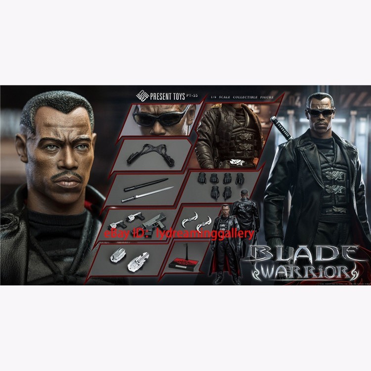 PRESENT TOYS PT-SP55 Modellino Blade Warrior scala 1/6 limitato da collezione