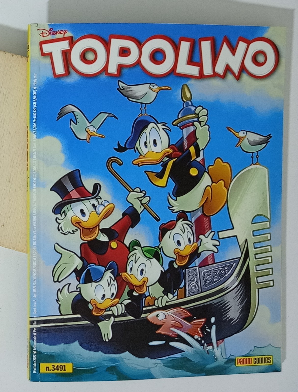 I157932 TOPOLINO Libretto n. 3491 - Panini 2022
