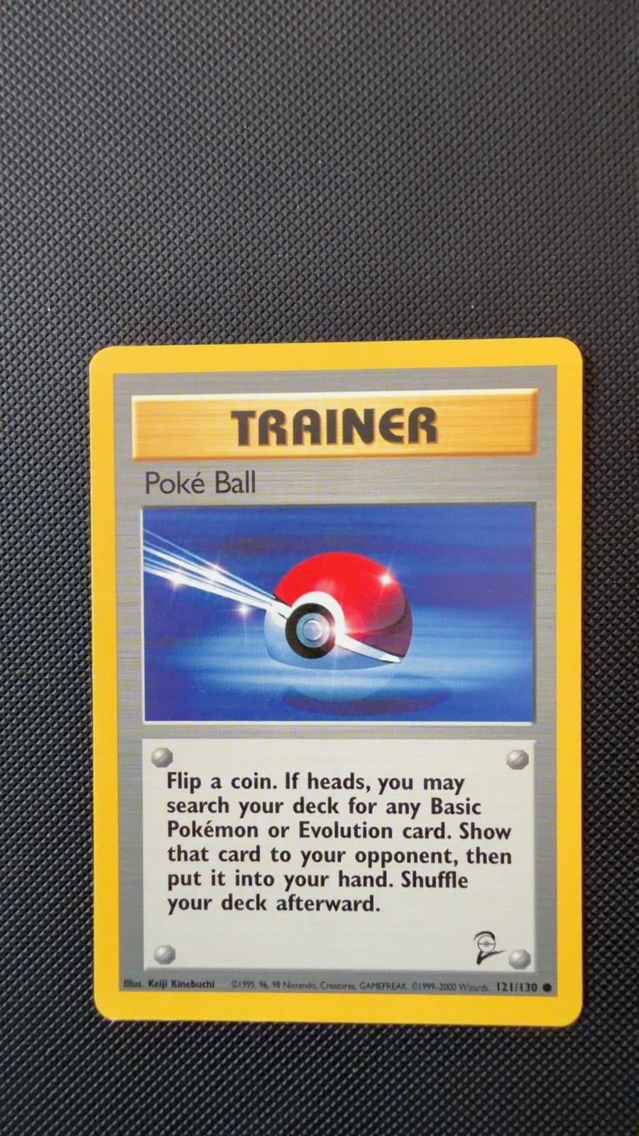 Poke Ball 121/130 Set Base Comune 2 Pokemon Giocati Moderatamente