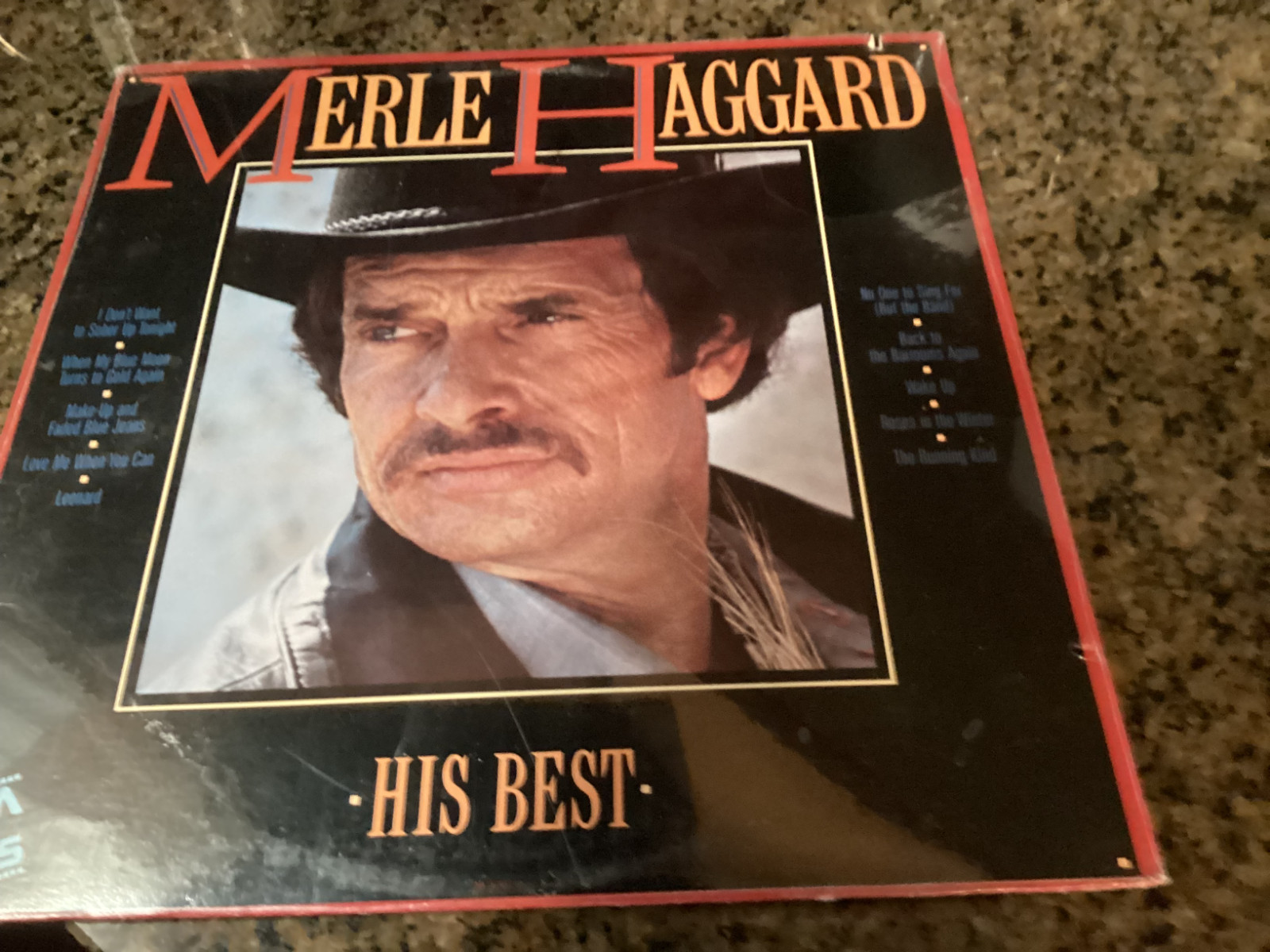 Merle Haggard His Best Vinyl LP Record MCA Hits MCA-5573 New Sealed