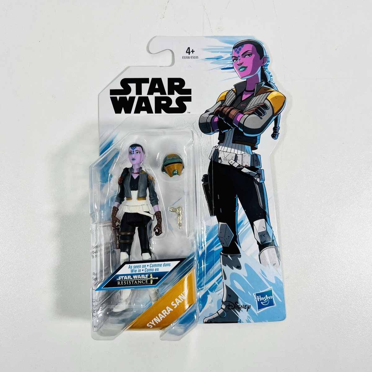 Star Wars Resistance (Animated) - Synara San Figure - Hasbro - 3.75” New
