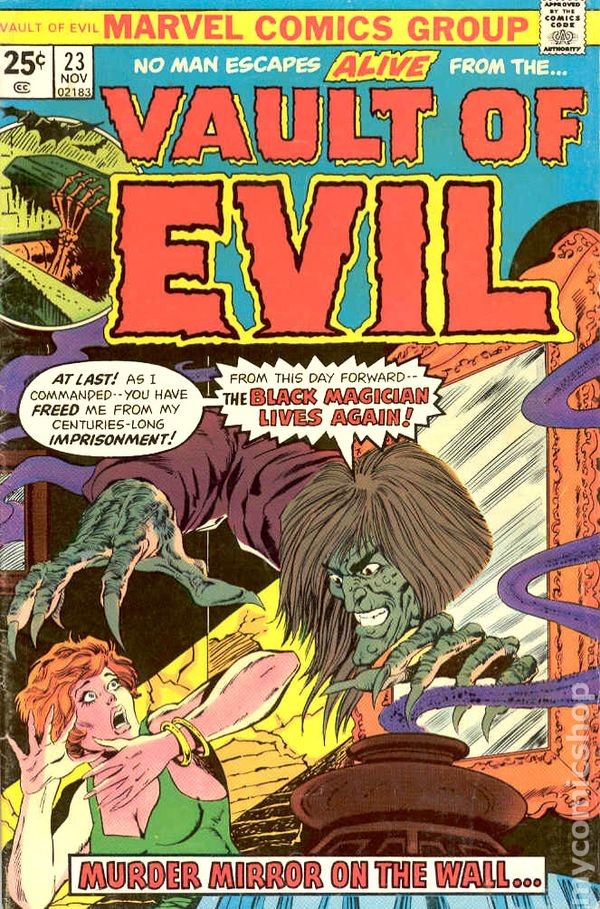 Vault of Evil #23 VG 1975 Stock Image