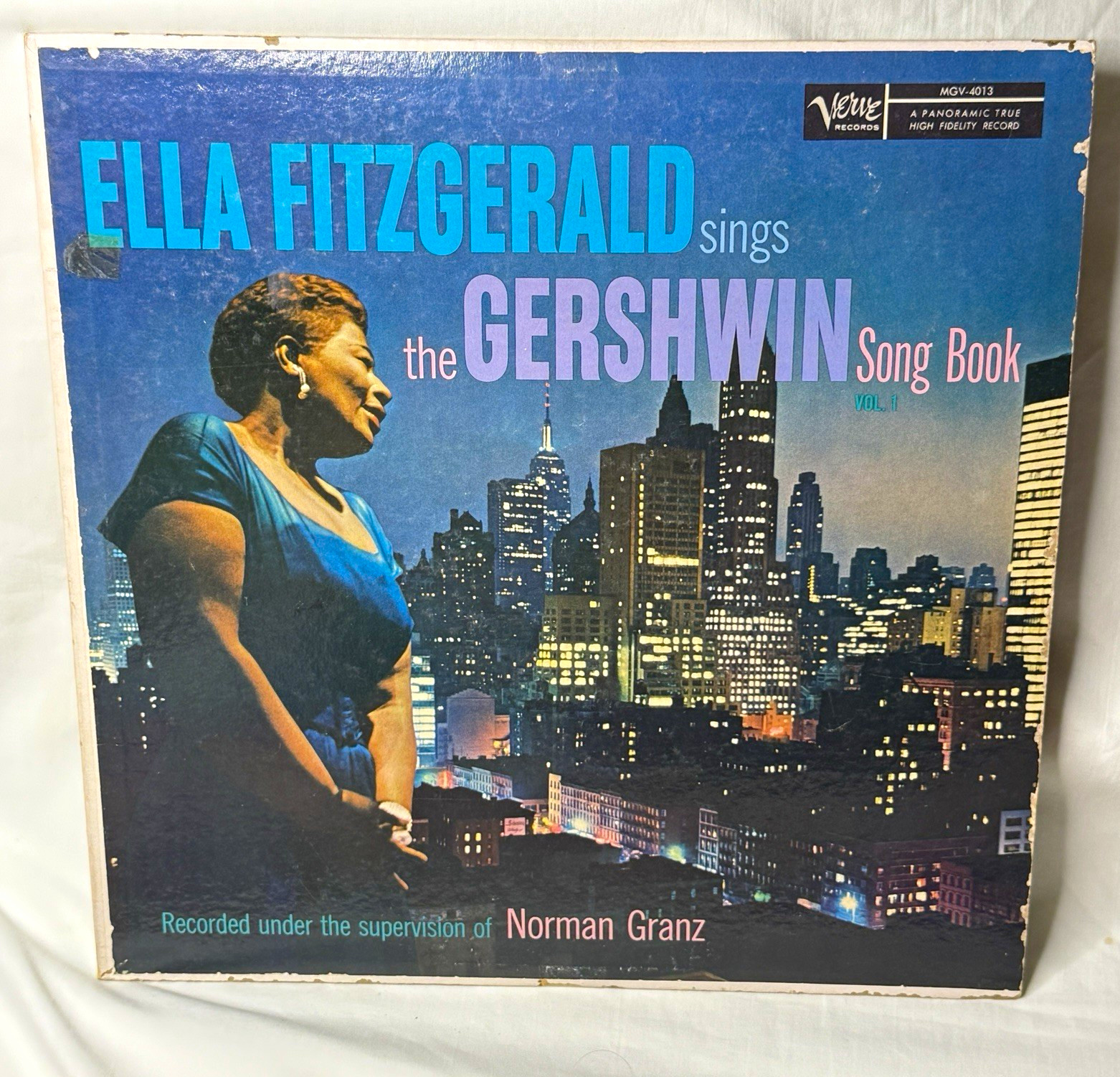 Ella Fitzgerald Gershwin Song Book Vol. 1 Verve MGV-4013 12" Black Vinyl LP