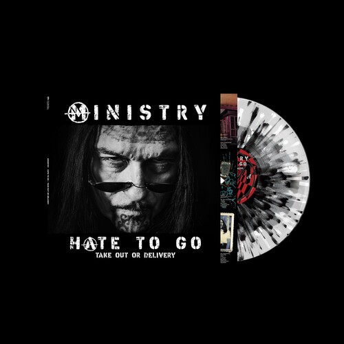 NEW Ministry-Hate To Go: Take Out Or Delivery -LP Black/Silver Vinyl