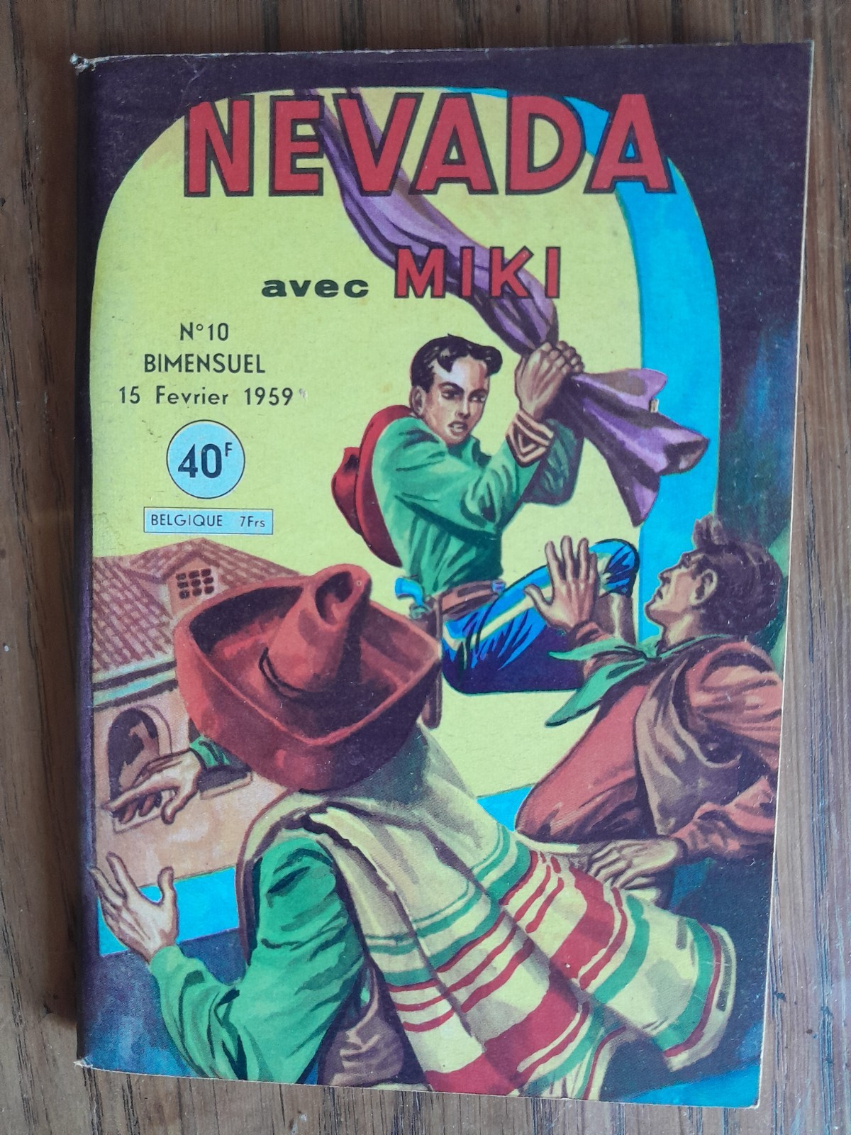 NEVADA    N°10    LUG     1959    TBE+++