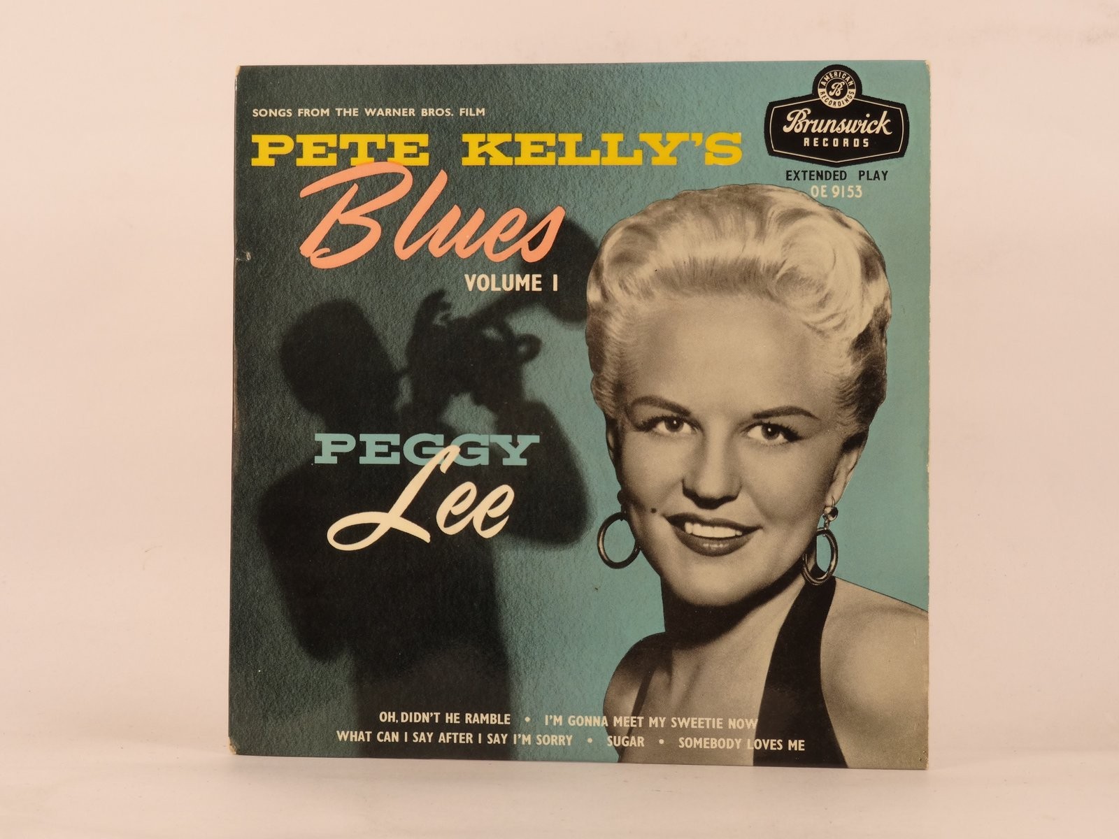 PETER KELLY'S BLUES VOL 1 PEGGY LEE (95) 5 Track 7" Single including Picture Sle