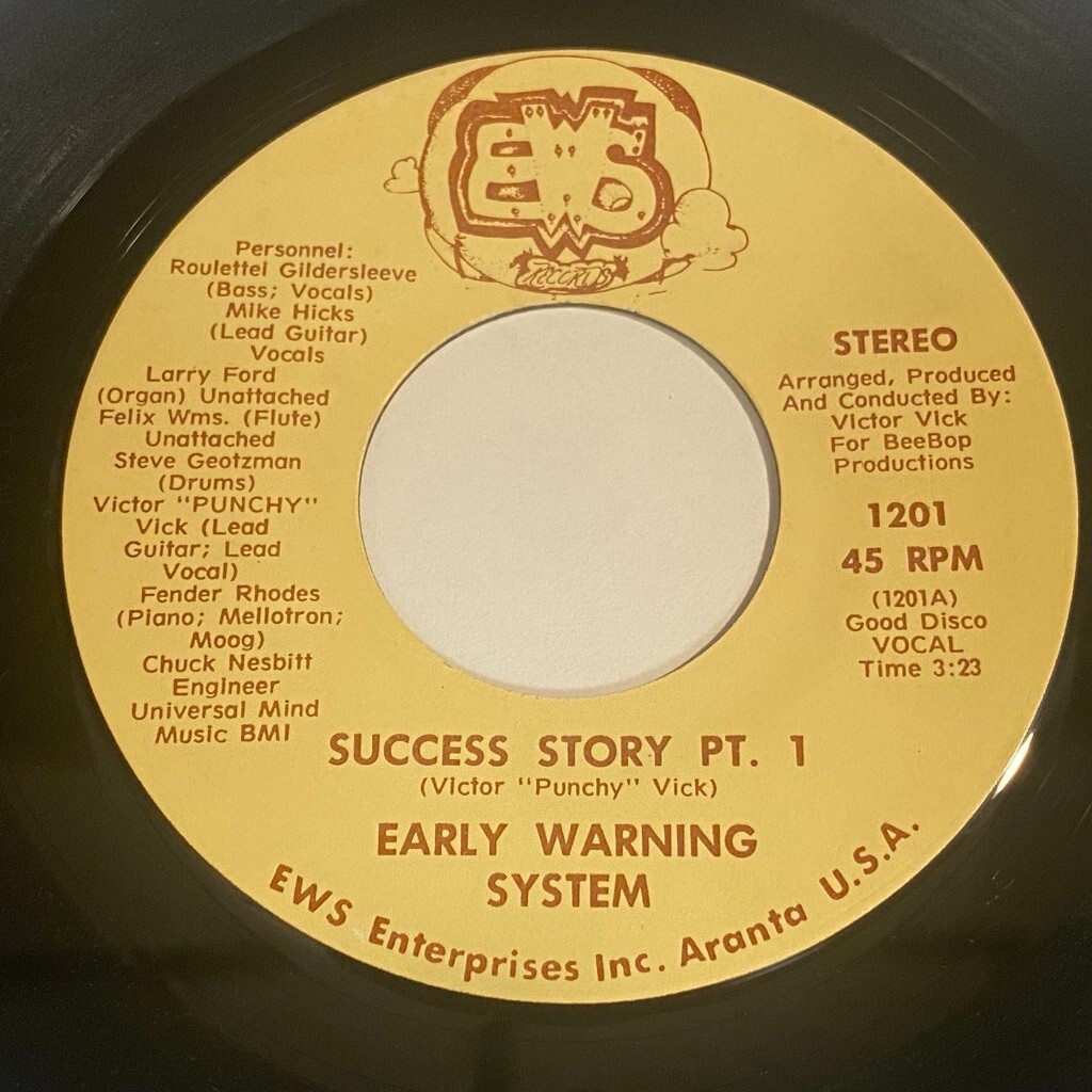 Funk -- Early Warning System: Success Story Pt. 1 / Pt. 2 45 - EWS 1201