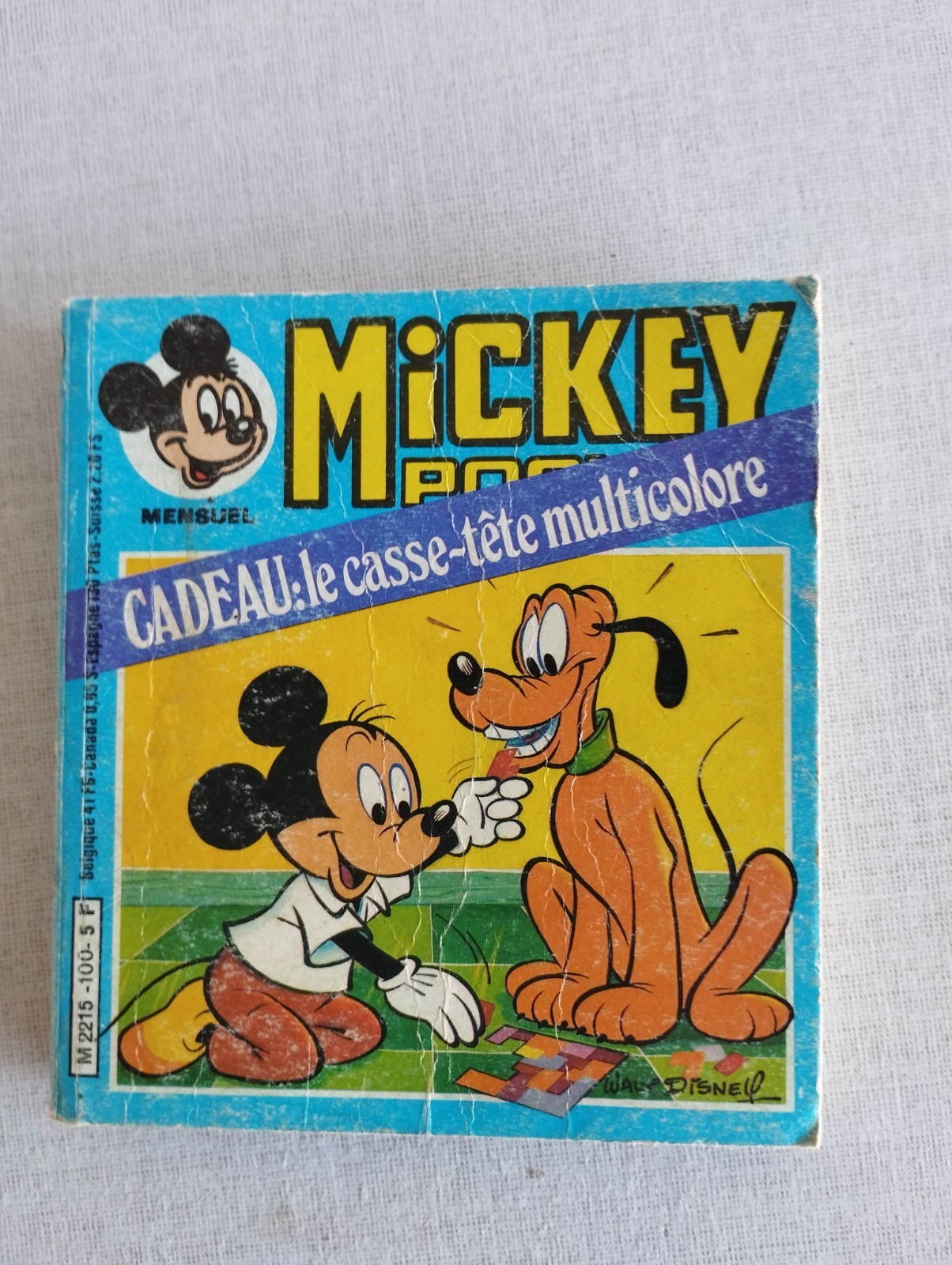 UN Mickey Poche N° 100 Rare