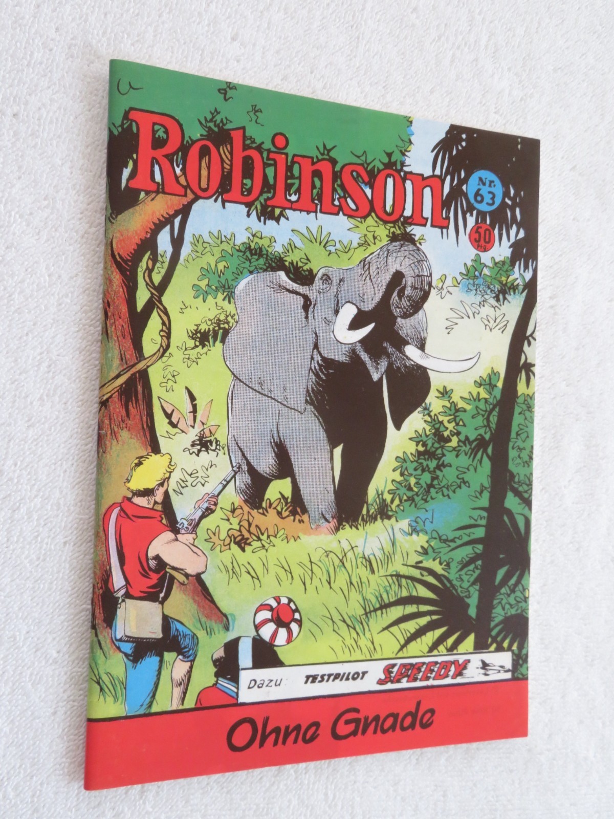 Hethke Editore / Roman Boutique - Robinson con pilota collaudatore Speedy n. 63 ottimo
