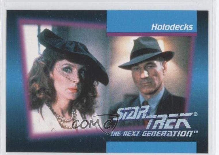 1992 Impel Star Trek The Next Generation Holodecks #063 0i1