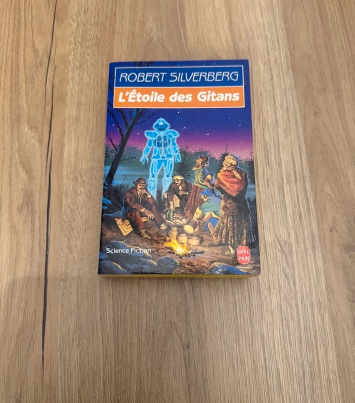 Livre SF L'étoile des Gitans - Robert Silverberg - Le Livre de Poche 7155