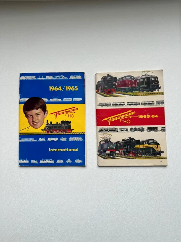 Vintage fleischmann International Catalogus 1963 / 1964 !