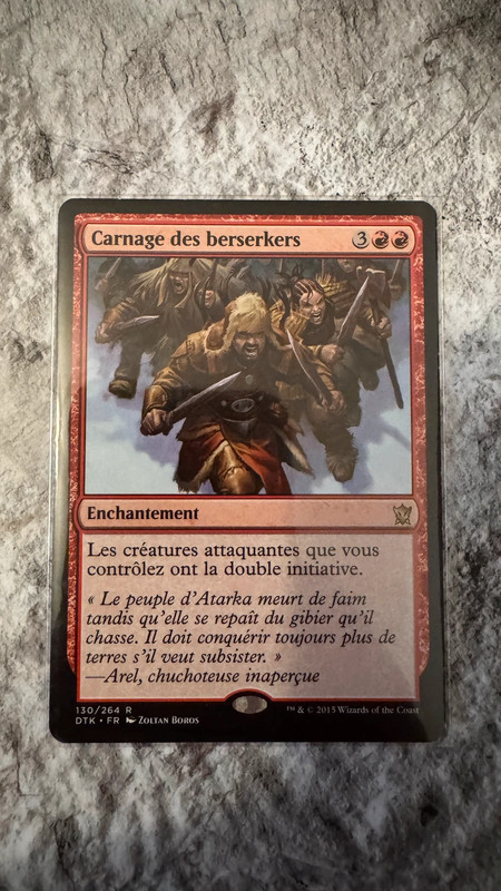 Carnage des berserkers