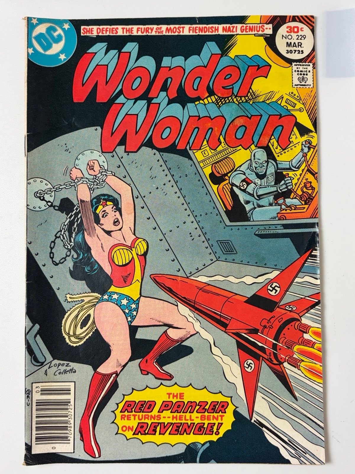 Wonder Woman #229 (1977) in 6.0 fine - spedizione illimitata