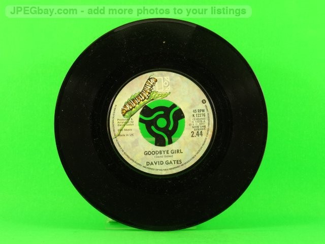 GATES,DAVID GOODBYE GIRL (1) (137) 7" ELEKTRA