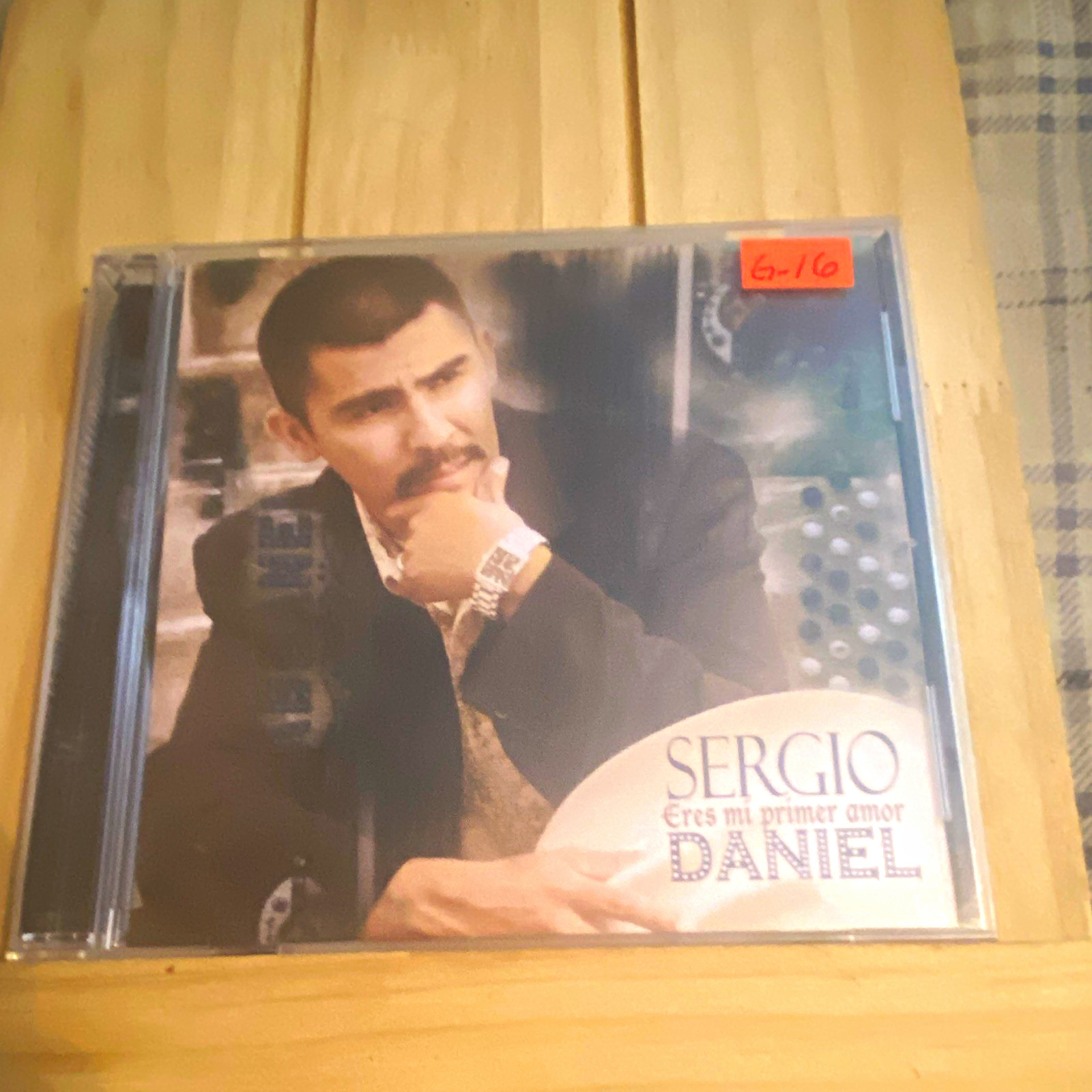 Sergio Daniel Eres mi primer amor CD Musica Cristiana Latin2013 Cross Label