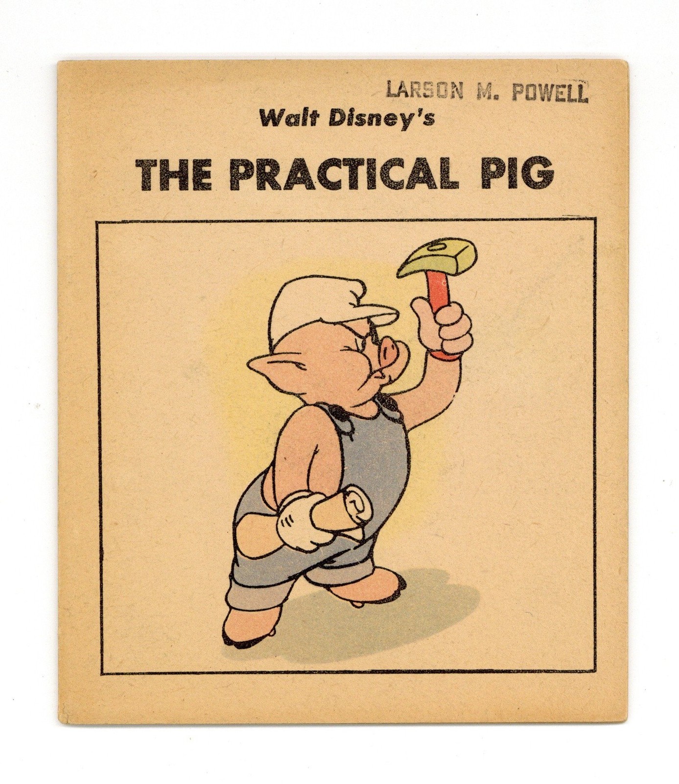 Walt Disney's The Practical Pig #0 FN 1939