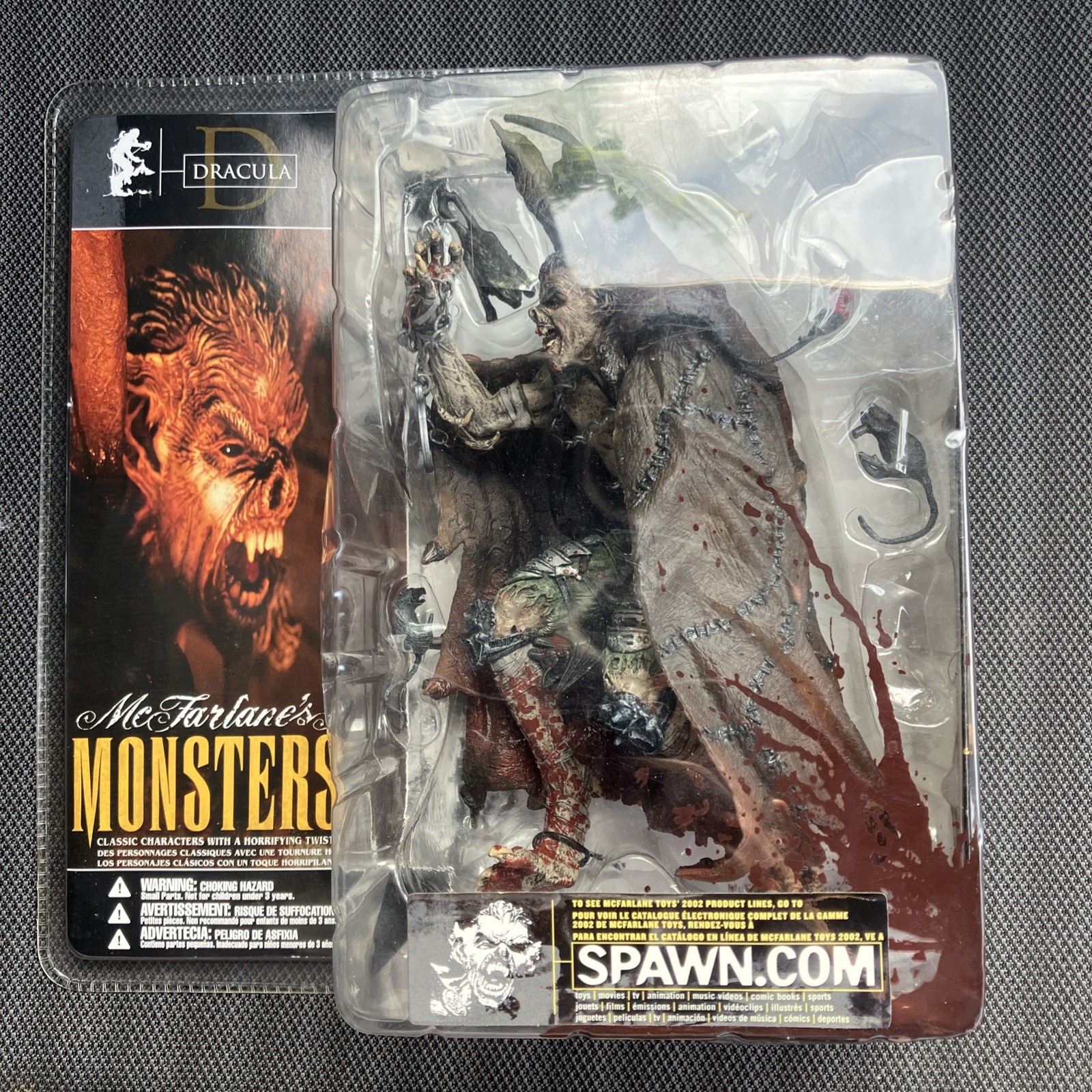 SPAWN McFarlane Dracula serie 2002 - sigillato