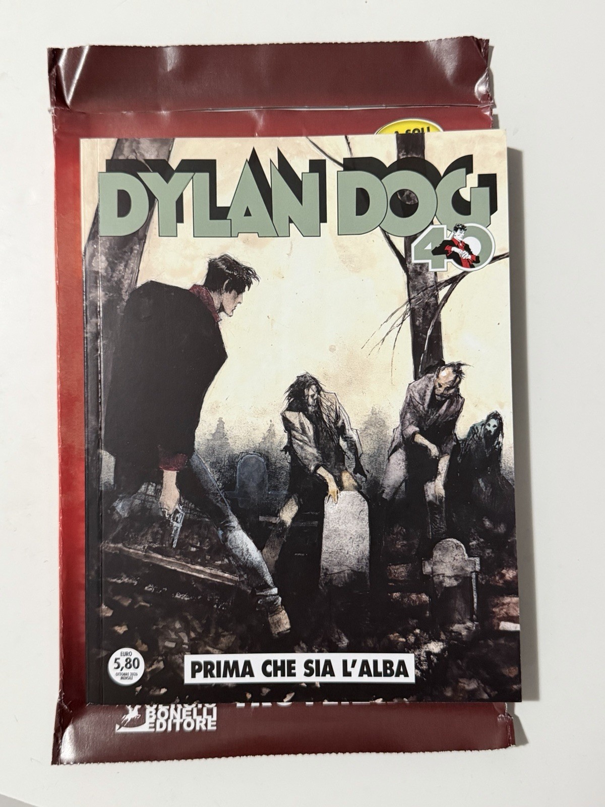 Dylan Dog n.481 Prima che sia l'alba variant Roi