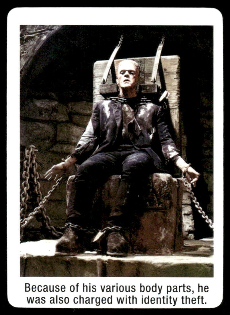 Sposa di Frankenstein Furto di Identità 2025 Monster Memes Card #103 (NM)