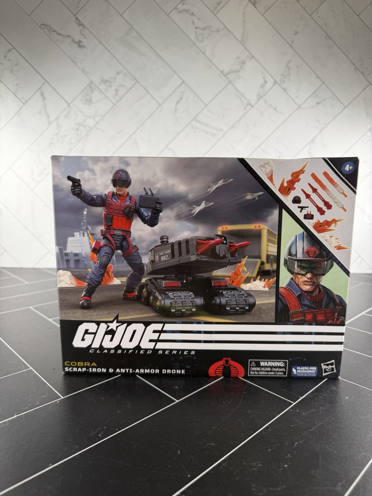 G.I. Joe Classified Scrap-Iron & Anti-Armor Drone #74 NEW 