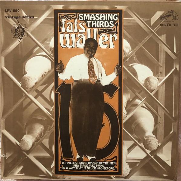 Fats Waller - Smashing Thirds (LP, Comp, Mono, RE, RM, Ind) (Very Good Plus (VG+