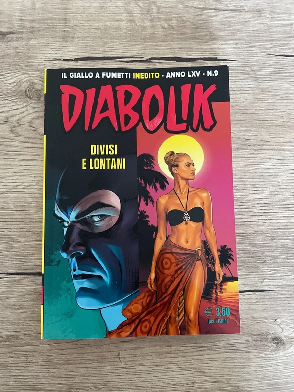 Diabolik - Divisi e lontani N. 9 2026