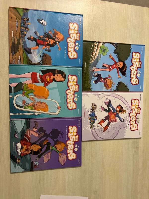 Lot de 5 bd sisters dont 2 EO Tome 4-10-12-14 hs