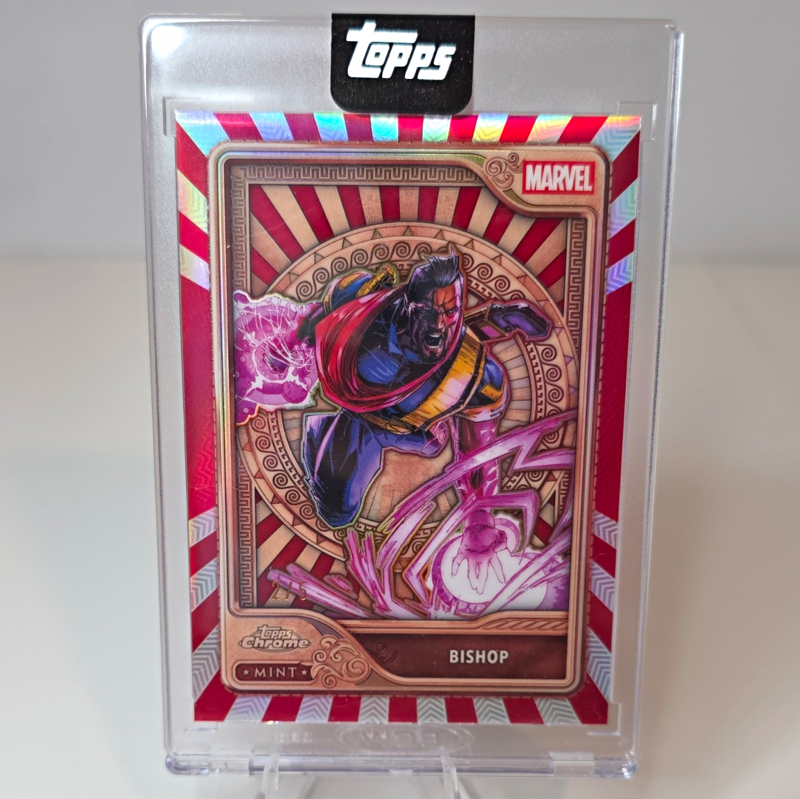 2026 come nuovo Marvel Bishop #16 bronzo lamina rossa /5