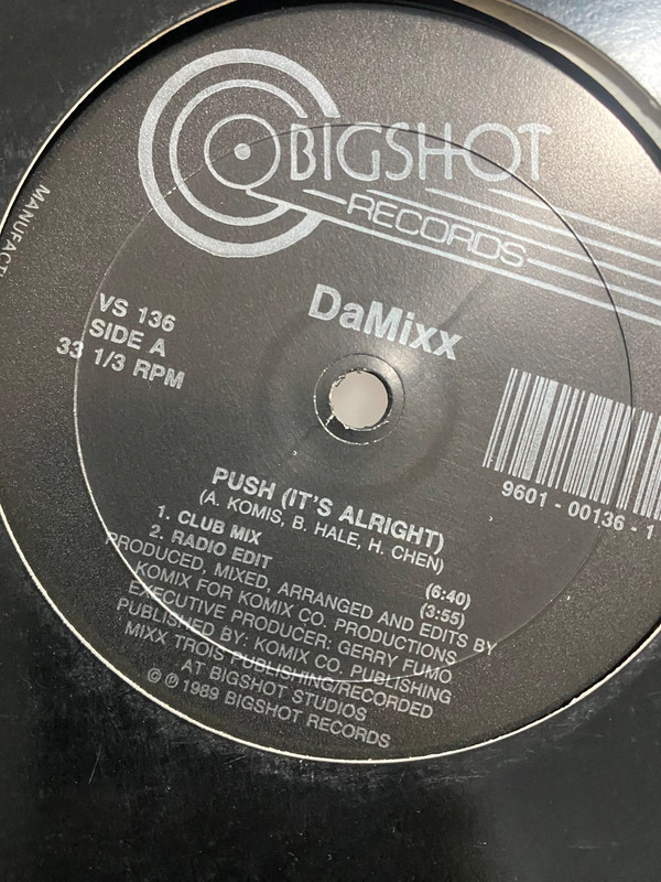 DaMixx - push (it's alright) (vinile 12")