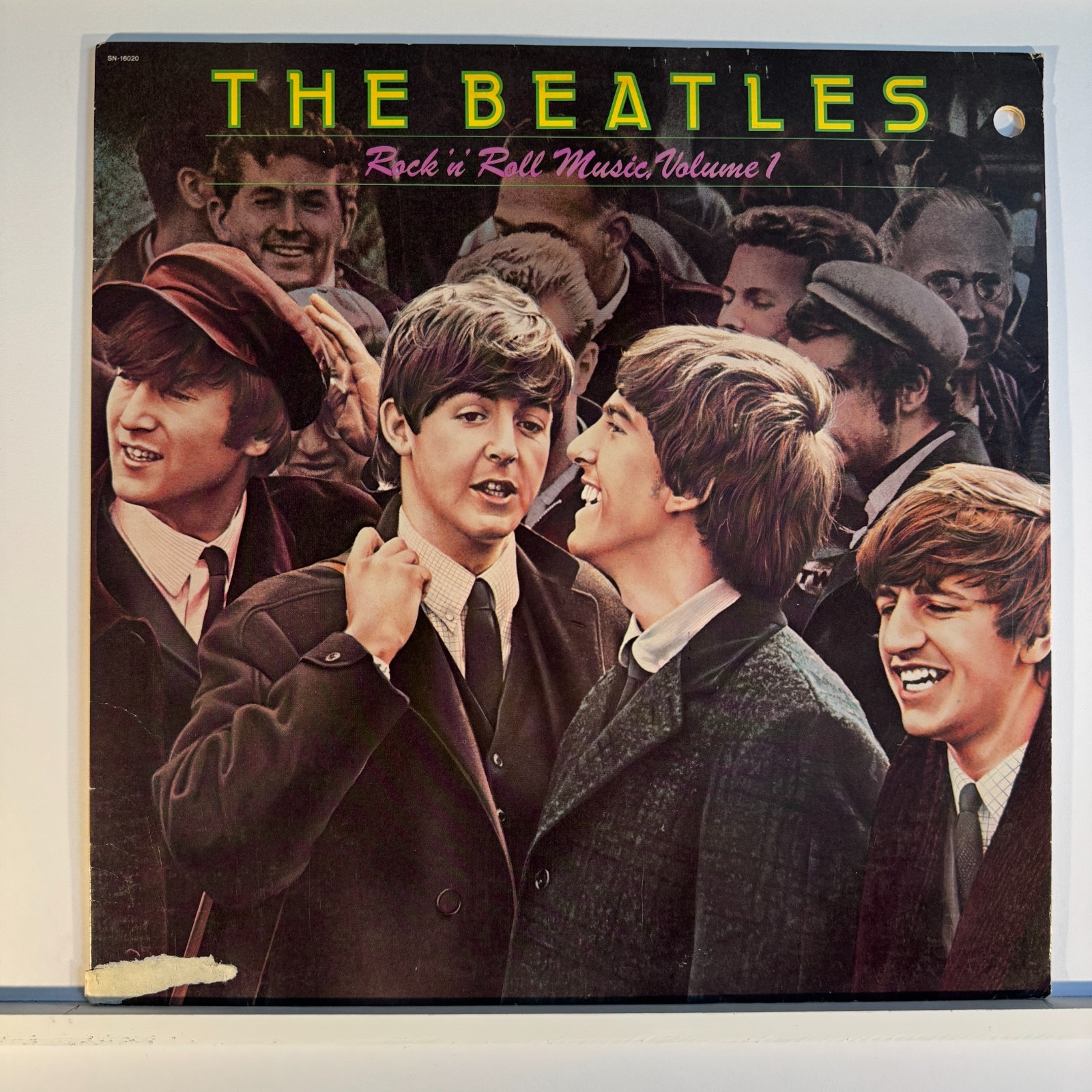 The Beatles Rock 'n' Roll Music Volume 1 Vinyl LP VG+/G+