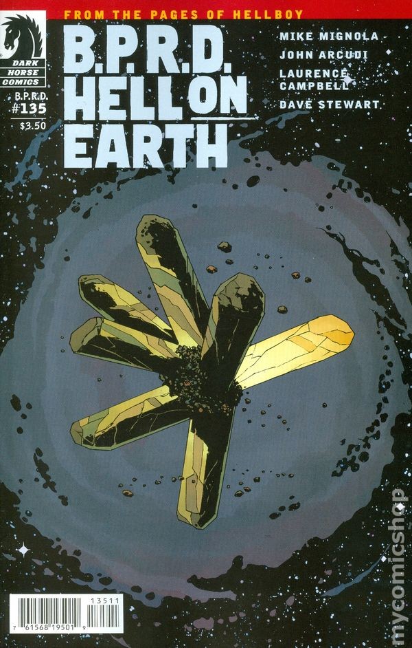 B.P.R.D. Inferno sulla Terra #135A Campbell VF 2015 Immagine Stock