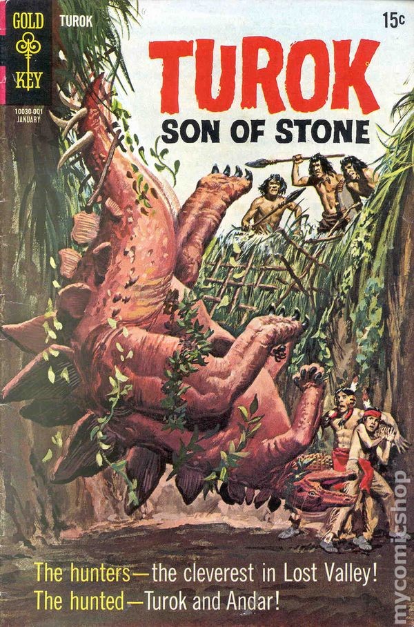 Turok Figlio di Pietra #68 VG/FN 5.0 1970 Immagine Stock Basso Grado