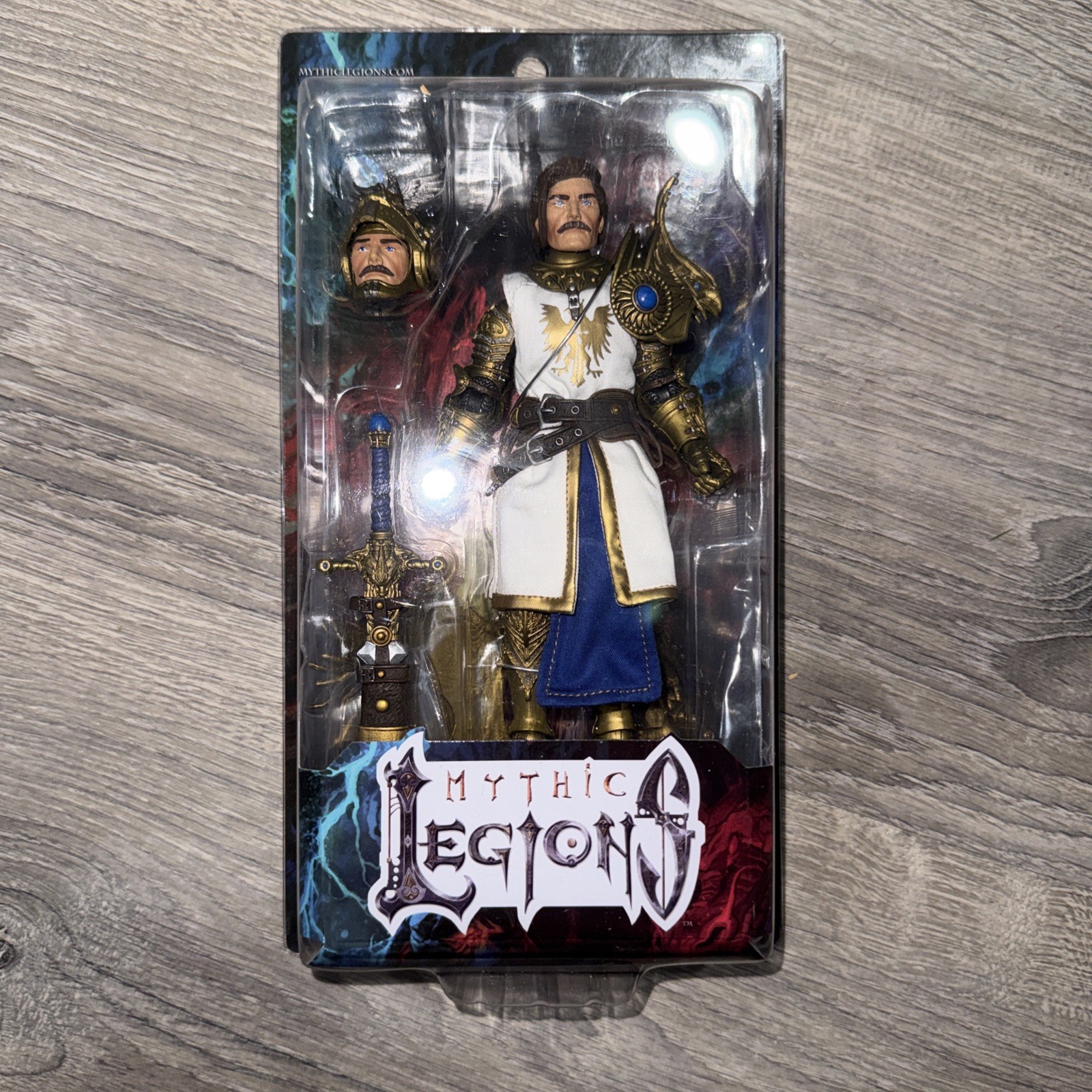 Mythic Legions Sir Gideon Heavensbrand 2 Necronominus Quattro Cavalieri Nuovo