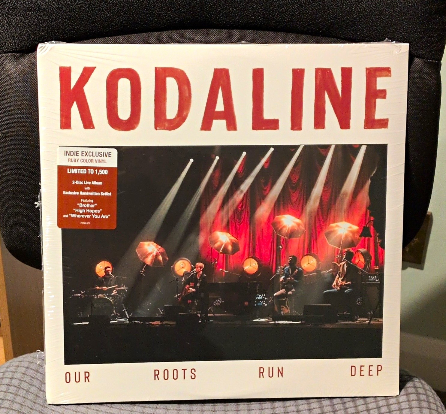 Kodaline Our Roots Run Deep Limited Edition Ruby 12" Vinyl 2LP (2018)