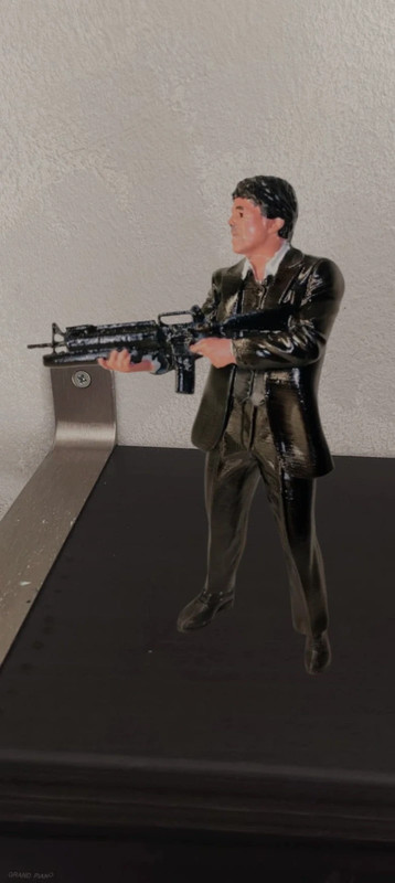Scarface Al Pacino Miniatura Statuetta Stampa 3D Action Figure 15 cm