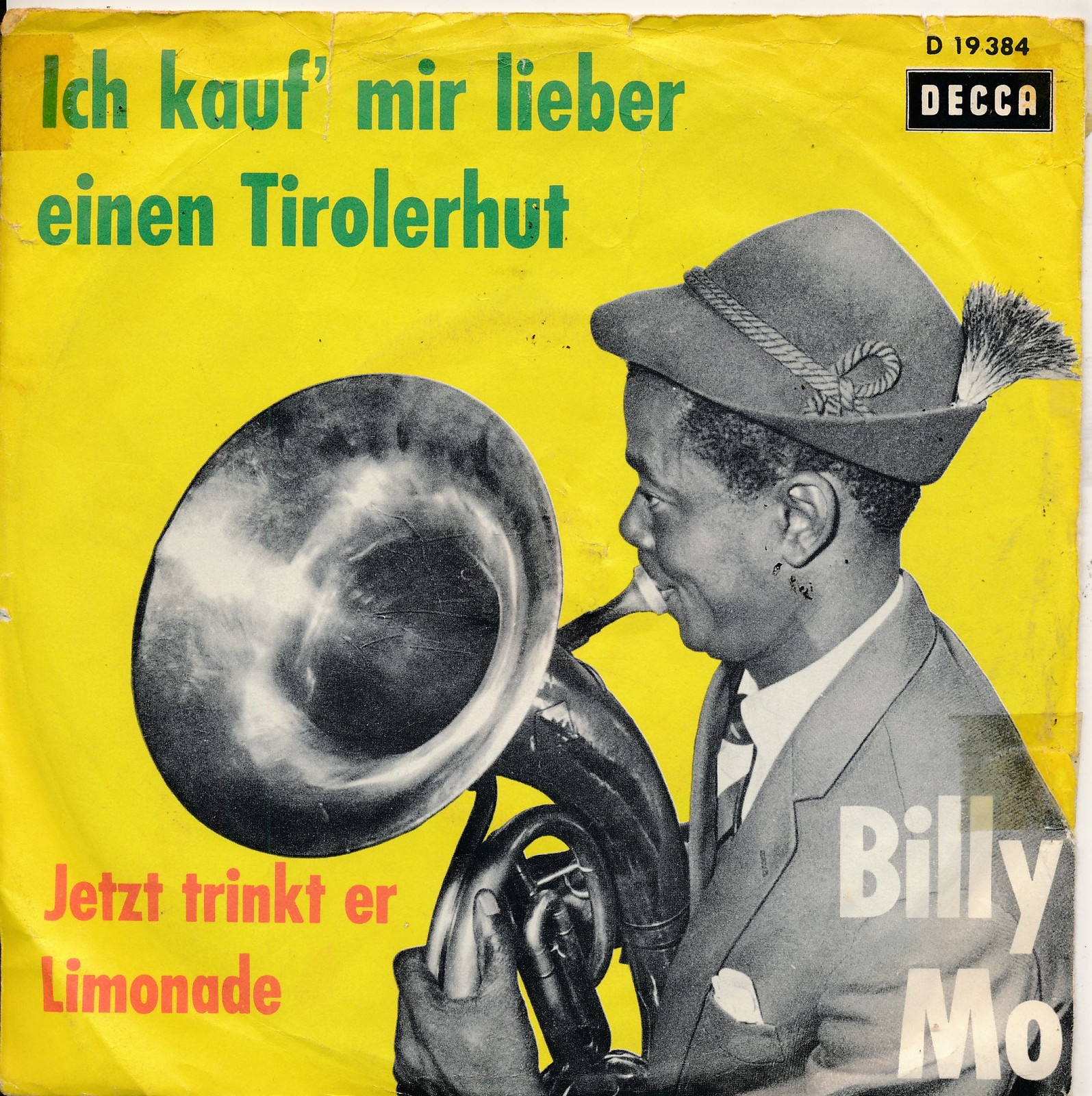 Ich kauf' mir lieber einen Tirolerhut - Billy Mo - Single 7" Vinyl 243/07
