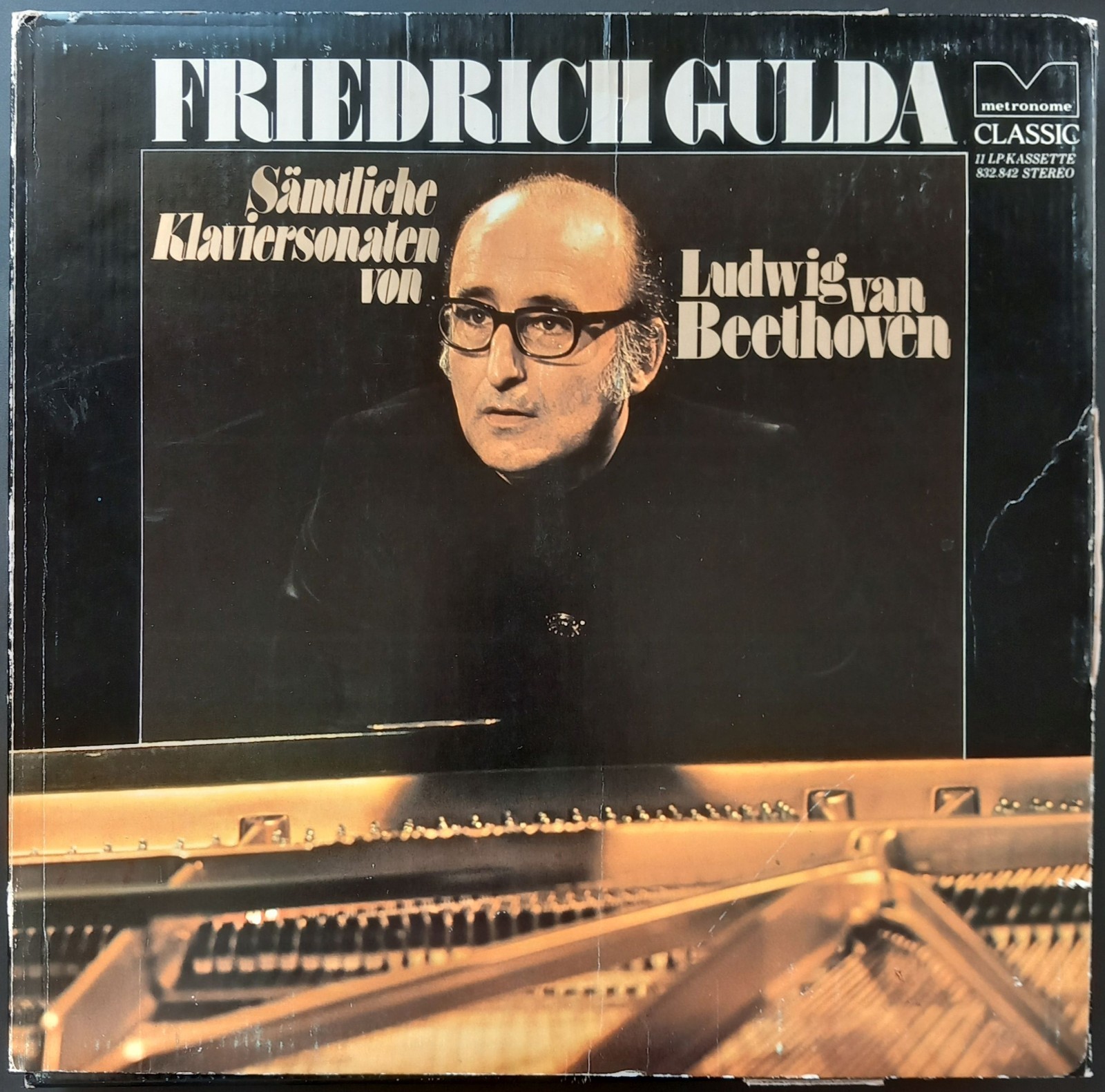 Beethoven - Complete Piano Sonatas, FRIEDRICH GULDA, 11 LP, Metronome, STEREO