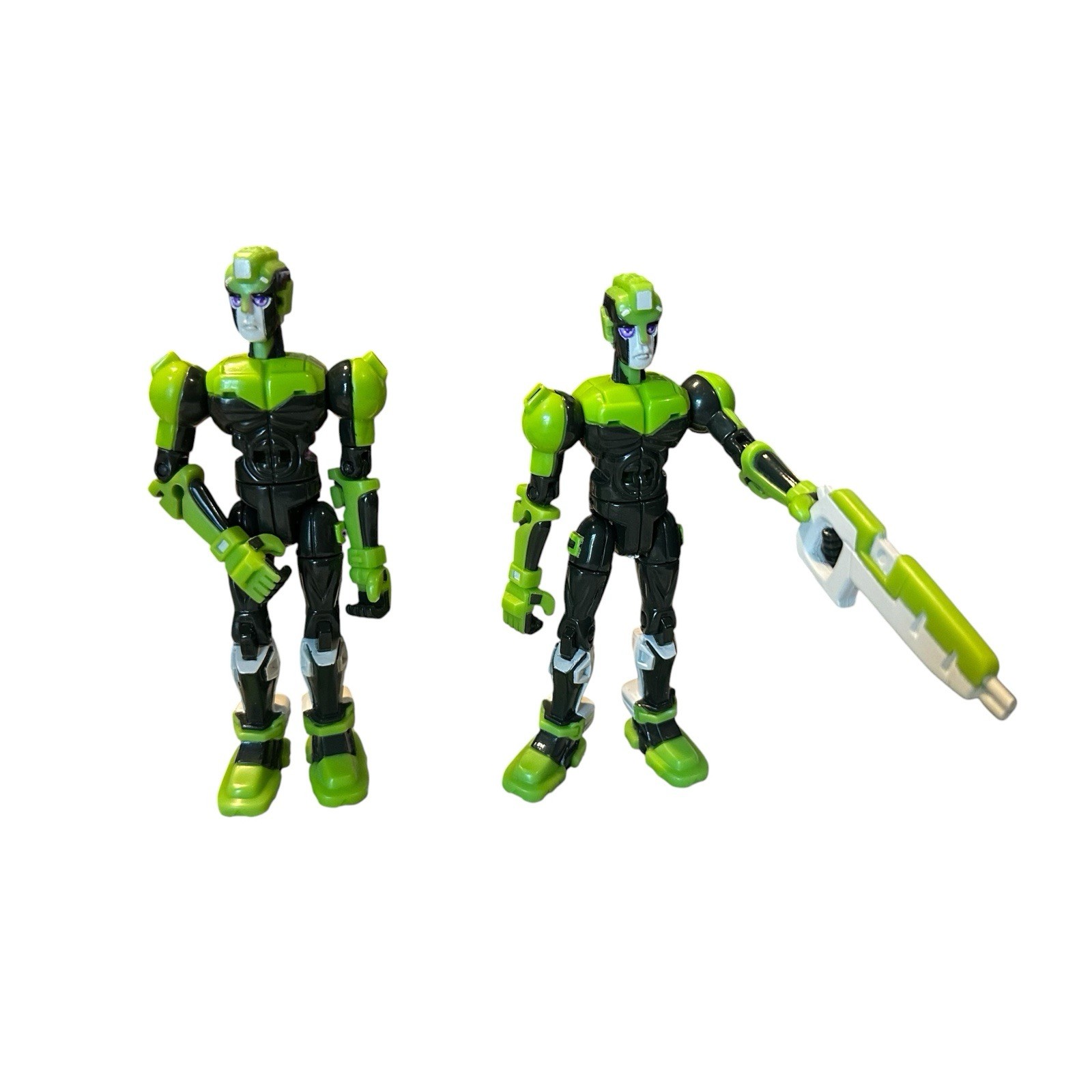 Vintage  Set Of 2 Jett Jaeger   Interaction Figure Atomoton Z-G Armada Ensign