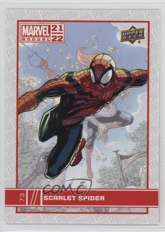 2021-22 Upper Deck Marvel Annuale Ragno Scarlatto #73 0v7a