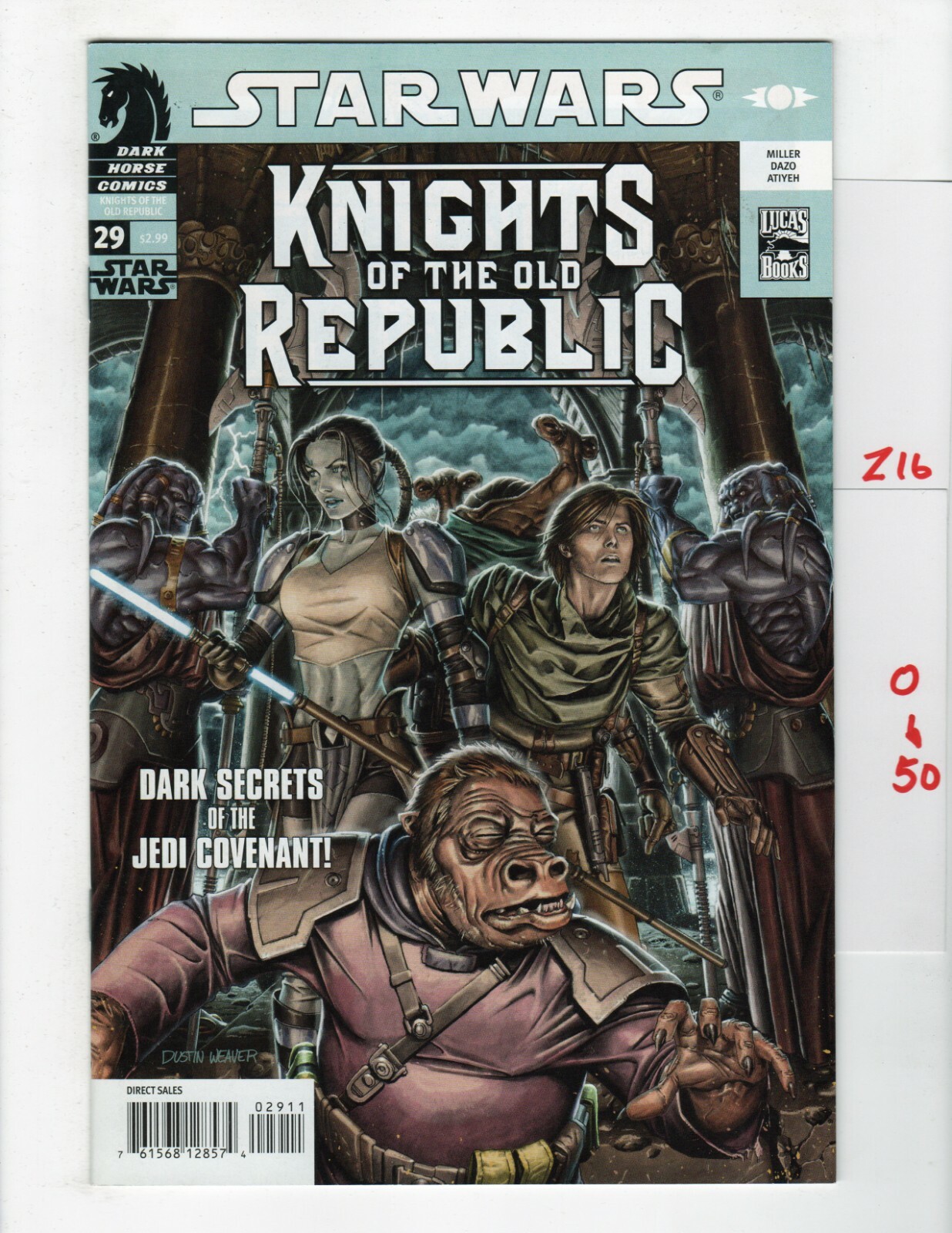 Star Wars Cavalieri della Vecchia Repubblica #29 VF/NM 2006 Dark Horse z16050