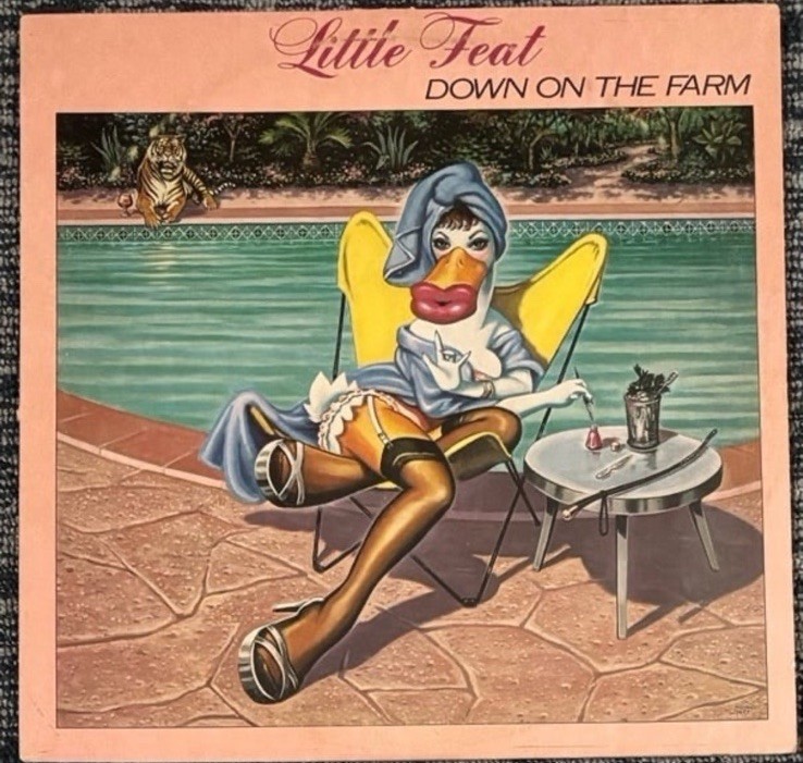 Little Feat Down On The Farm Vinyl Record 1979 Warner Bros HS 3345