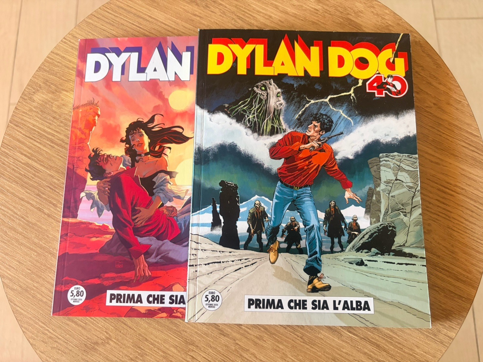 Dylan Dog 481 lotto 2 variant albi  "Prima che sia l'alba" Cestaro+ Villa