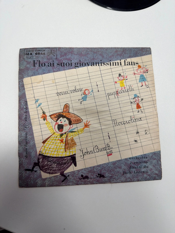 Flo sandon’s ai suoi giovanissimi fans 45 giri