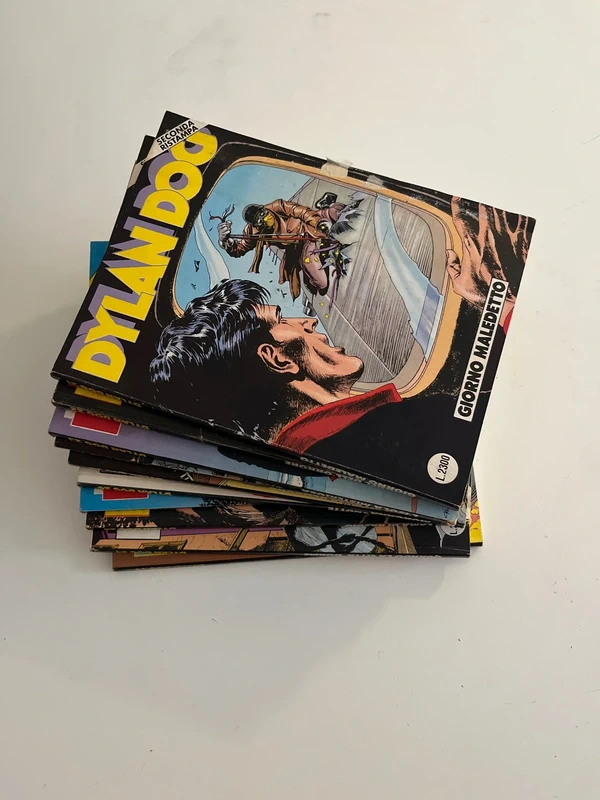 Dylan Dog lotto numeri 21-30 Seconda Ristampa.