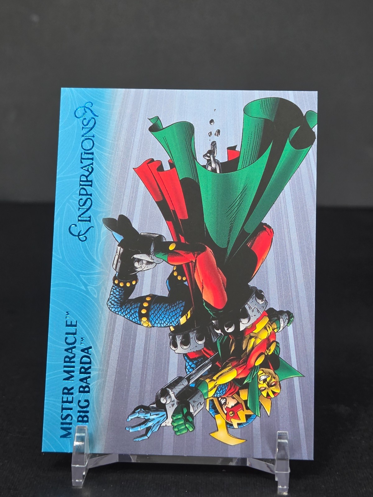 2026 UD Inspirations The World of DC Blue #84 Mister Miracle, Big Barda