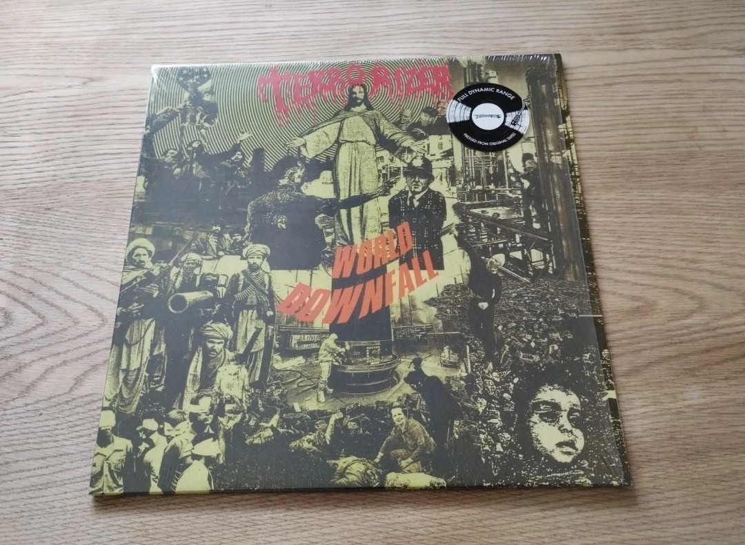 Terrorizer World Downfall LP 12" vinile 33 giri MOSH 16 Made in England