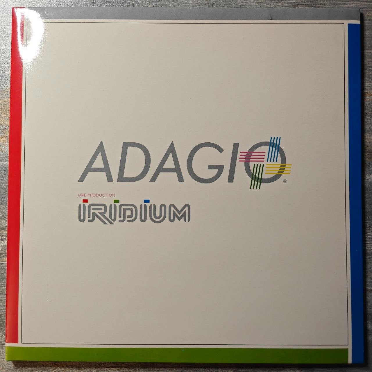 Adagio Iridium Decca Promo LP Karl Munchinger Pachelbel Bach Stereo Vinyl NM