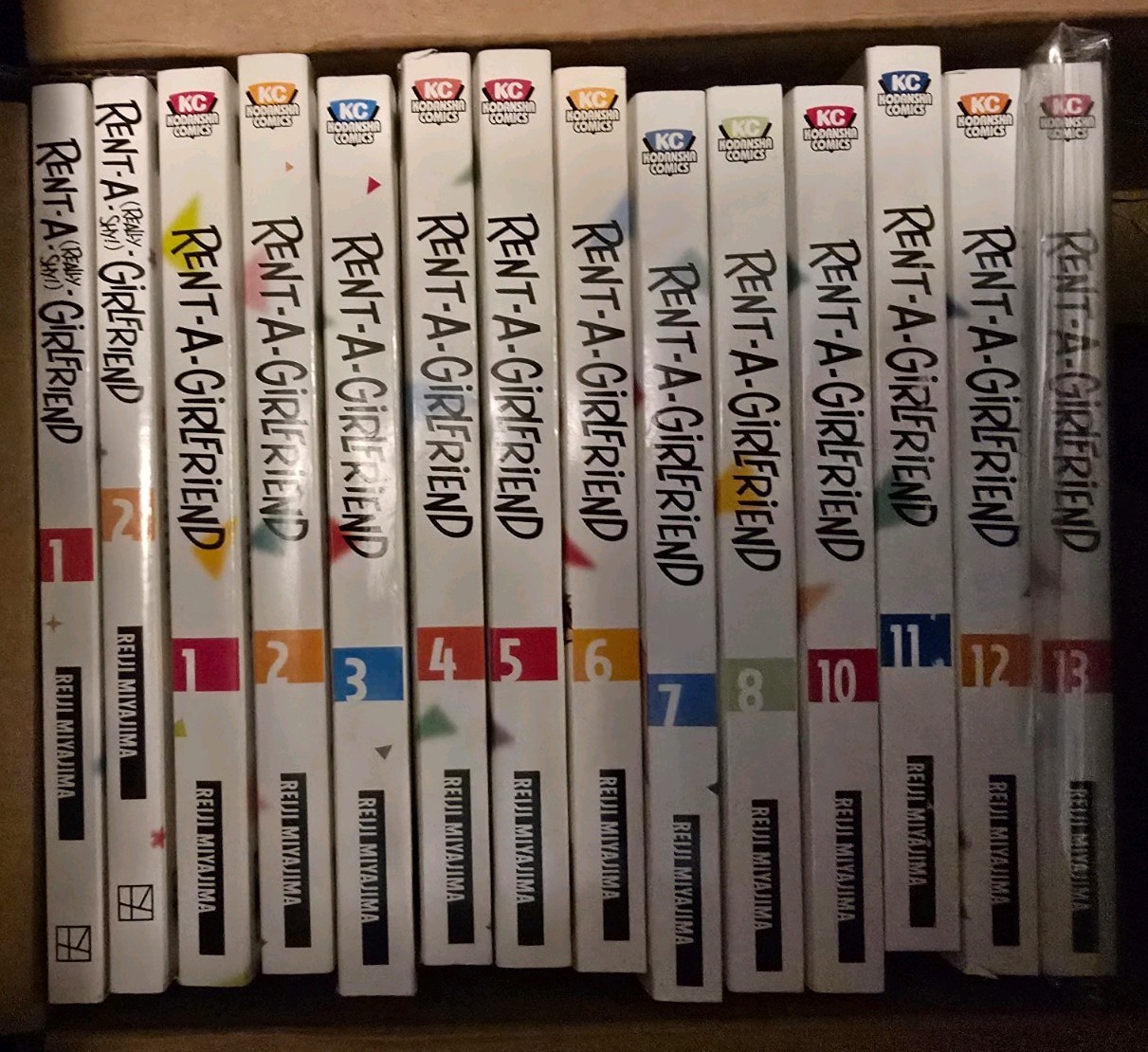 Rent-A-Girlfriend set 15 libri 1-13 e spin off 1-2 inglese