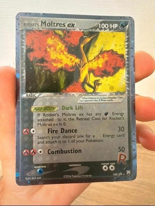 Rocket's Moltres ex 100/109